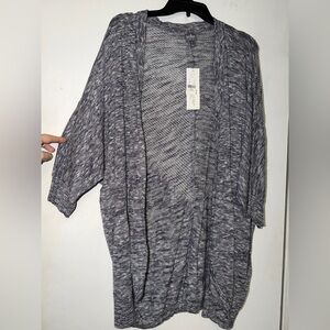 New York & Company Gray Women's Cardigan Sweater